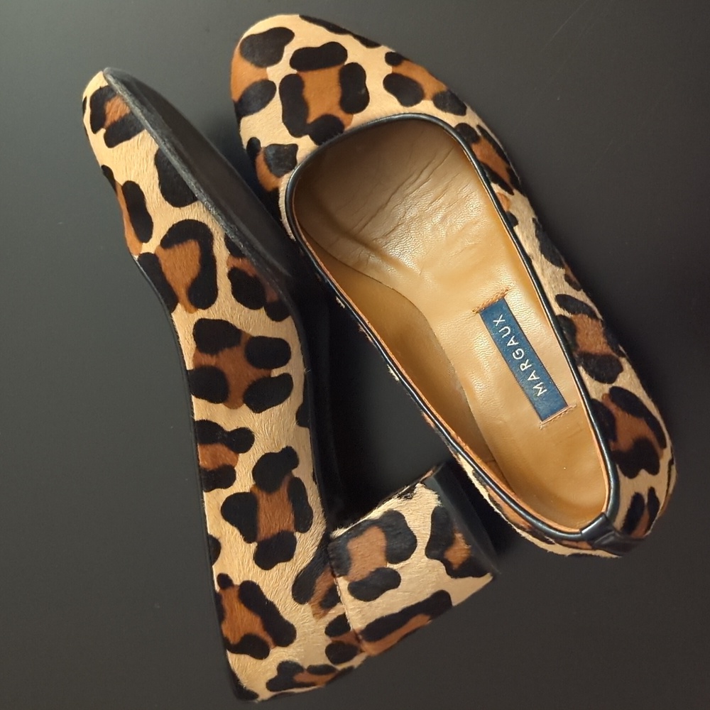 Margaux Calf Hair Heels Size 7.5